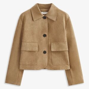Suede Effect Womens Jacket NWOT